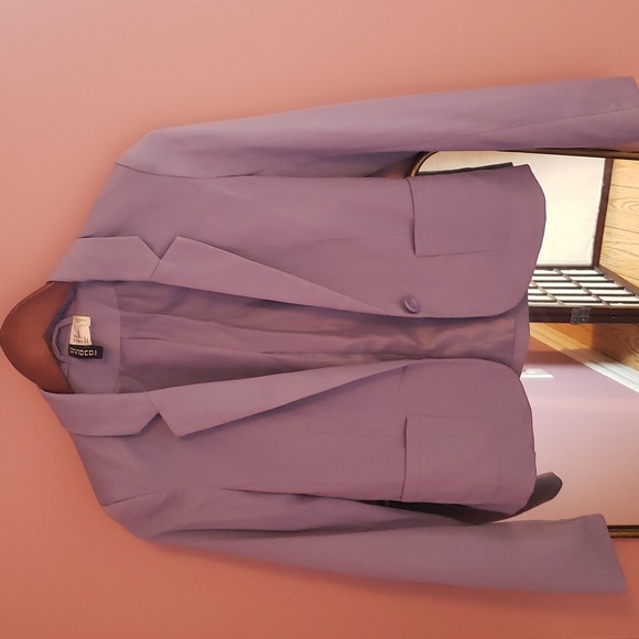 Purple H&M blazer in size 2 - Picture 3 of 7